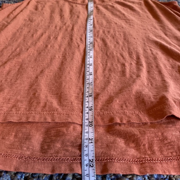 Ann Taylor LOFT Sunwashed Tank made in India. GUC. Super soft! - Picture 5 of 7